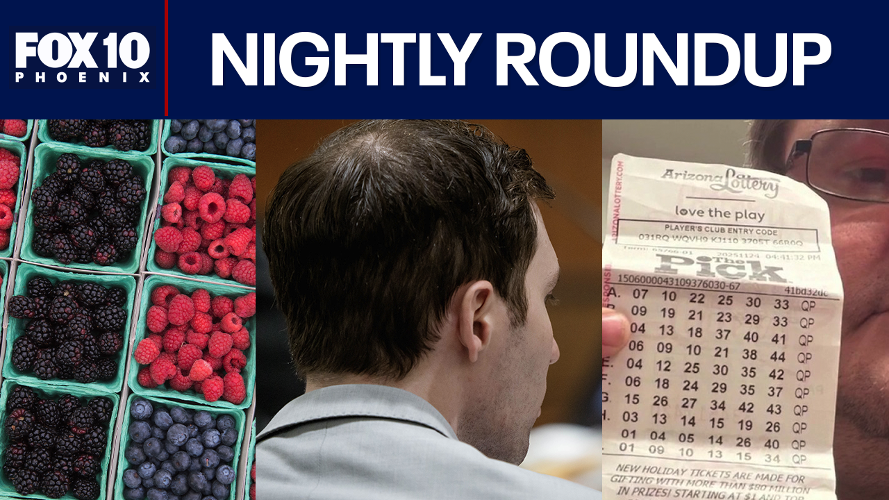 Cyclosporiasis reported in Arizona; $12.8M lottery ticket dispute | Nightly Roundup