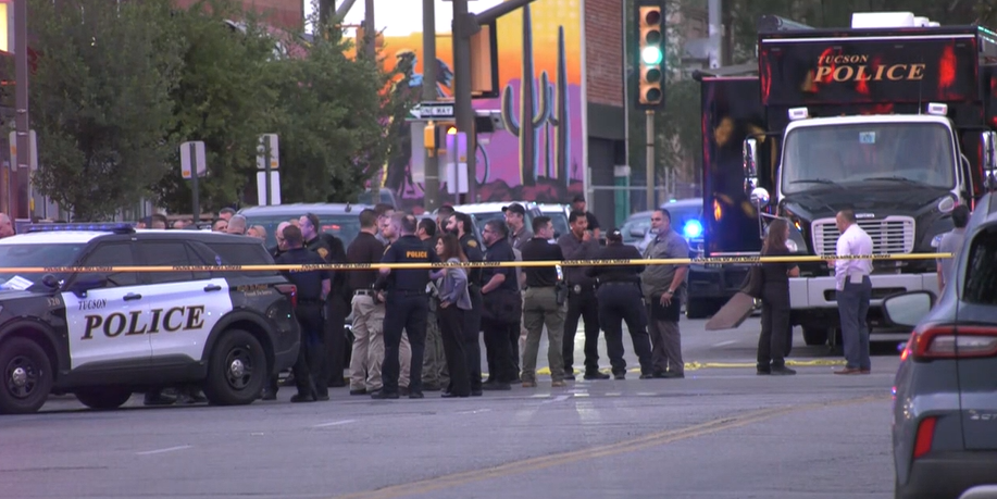 Tucson downtown shooting: 10 critically injured after gunman opens fire