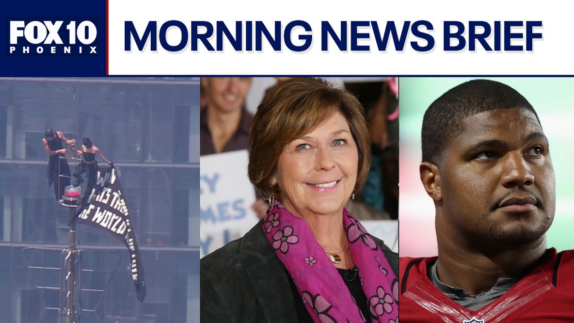 Protesters climb Empire State Building; new details on Nancy Guthrie ransom notes l Morning News Brief