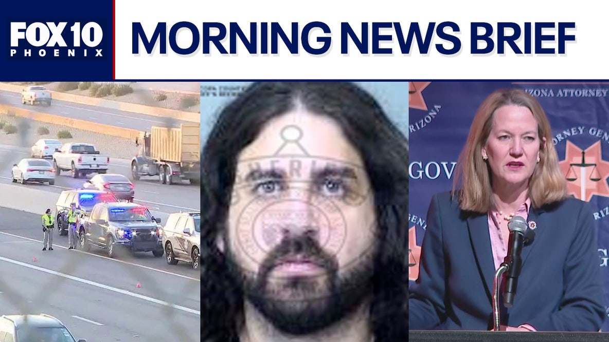 Pedestrian struck and killed by 2 cars on I-10; Tempe man accused of child sex crimes l Morning News Brief
