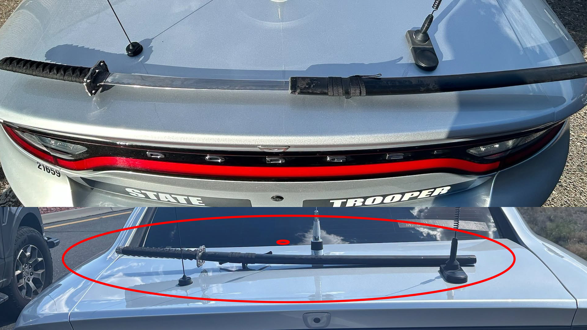 Highway samurai: Sword-swinging felon captured by Arizona State Troopers