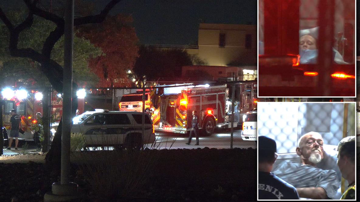 Phoenix cop ejected from marked SUV at gas pumps by suspected drunk in one of THREE police crashes in 8 hours