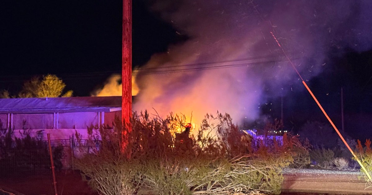 3 people and multiple pets displaced after mobile home fire