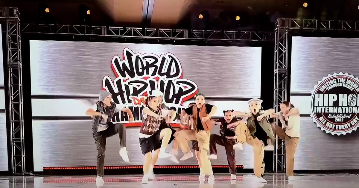 Gilbert hip-hop dance group KODE competing at World Championship