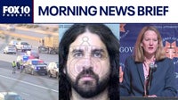 Pedestrian struck and killed by 2 cars on I-10; Tempe man accused of child sex crimes l Morning News Brief