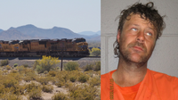 Naked Arizona man arrested after 'surfing' on top of moving train in Colorado, deputies say