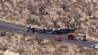 Car hauler involved in deadly U.S. 93 crash