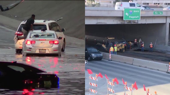 Monsoon: New I-17 drainage system in Phoenix helps prevent flooding