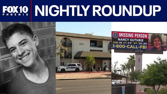 Body of fallen firefighter back in Arizona; Latest in Nancy Guthrie case | Nightly Roundup