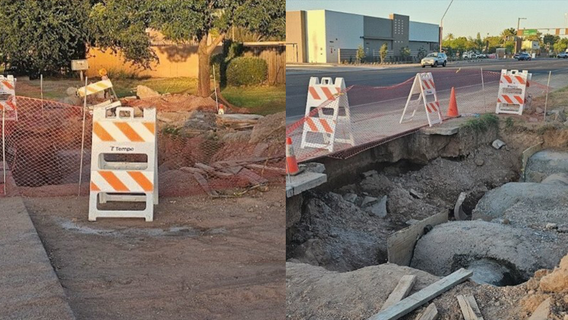 Tempe neighbors demand fix after irrigation pipe damaged during plaza construction