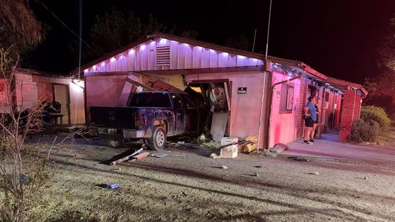 Truck plows into Arizona home, injuring resident after separate 'serious' crash minutes earlier