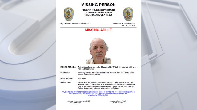 Arizona missing persons cases - 2026