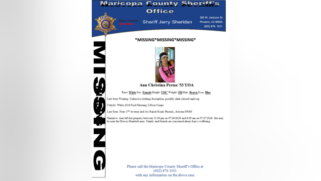 Arizona missing persons cases - 2026