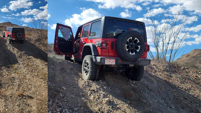 Father and son trek 5 hours without water after getting rental Jeep stuck in remote Arizona desert