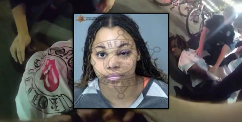 Viral video shows Tempe cop 'strike' woman, PD says — bodycam released after police say she struck first