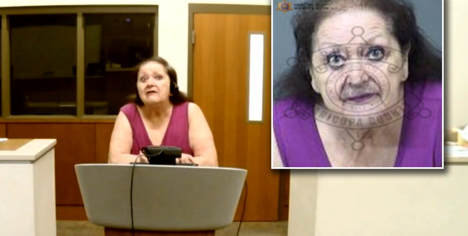 76-year-old Mesa woman caught on camera beating elderly sister with 2x4, police say