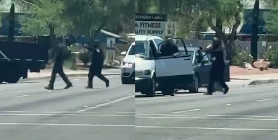 Tempe road rage incident escalates when uninvolved man points gun at victim