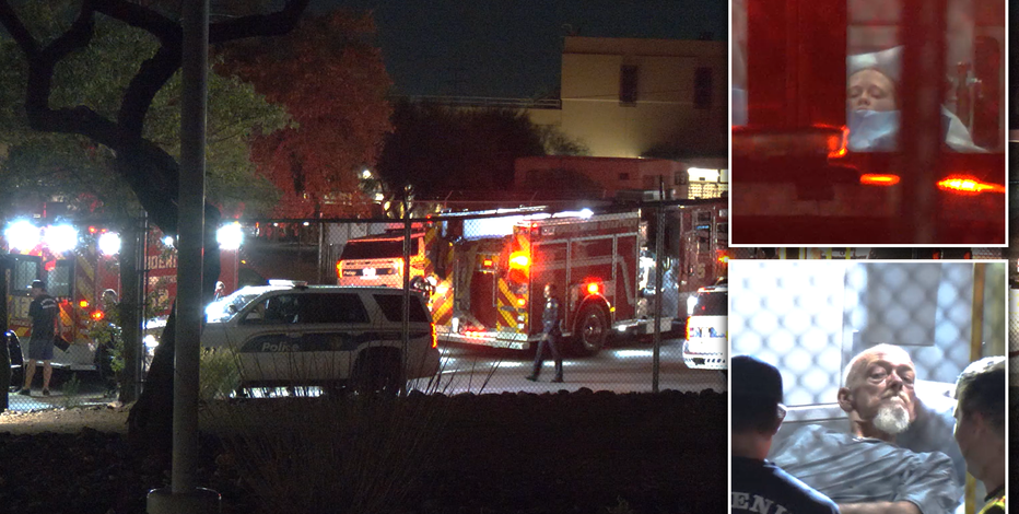 Phoenix cop ejected from marked SUV at gas pumps by suspected drunk in one of THREE police crashes in 8 hours