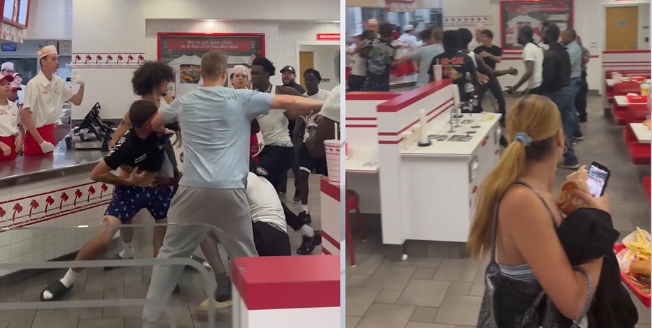 Arizona In-N-Out brawl caught on video shows customers running for cover