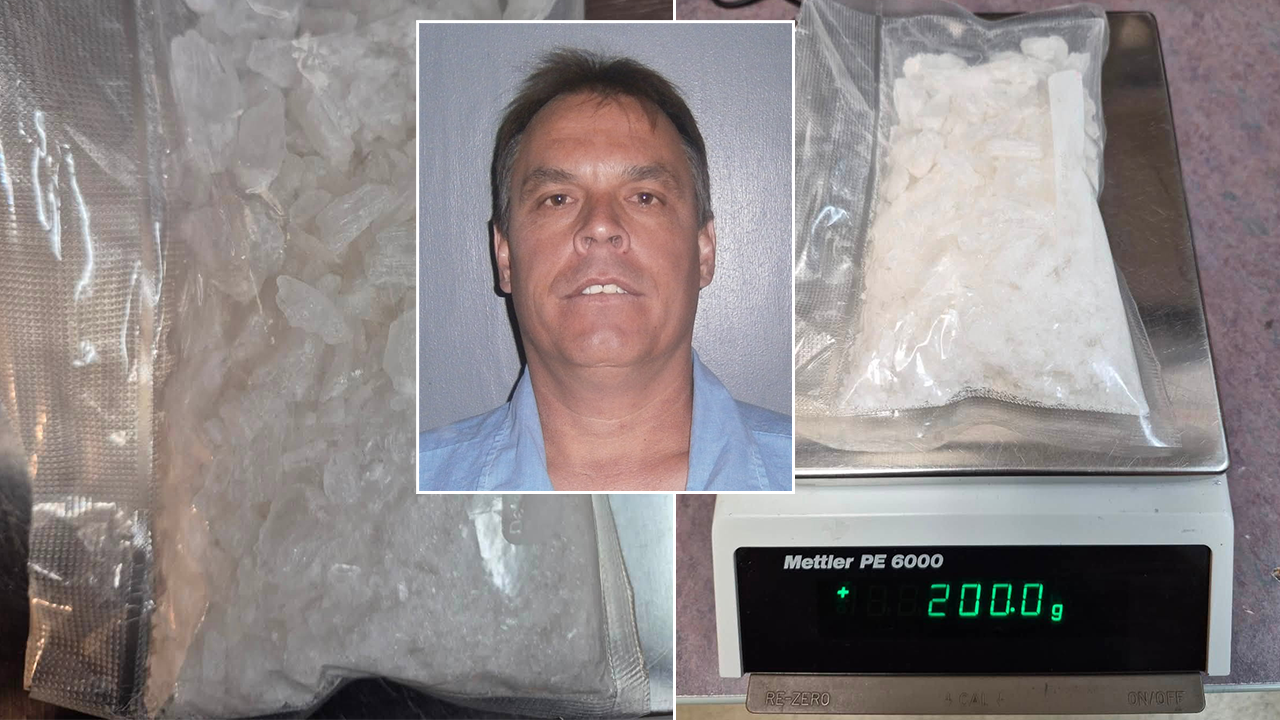 Cottonwood man drove to Phoenix to buy half-pound of meth, busted by pair of police dogs, marshals say