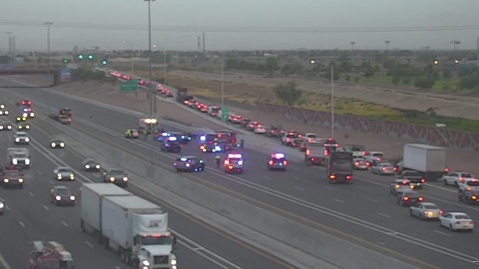 1 person killed in I-10 crash involving several cars: DPS