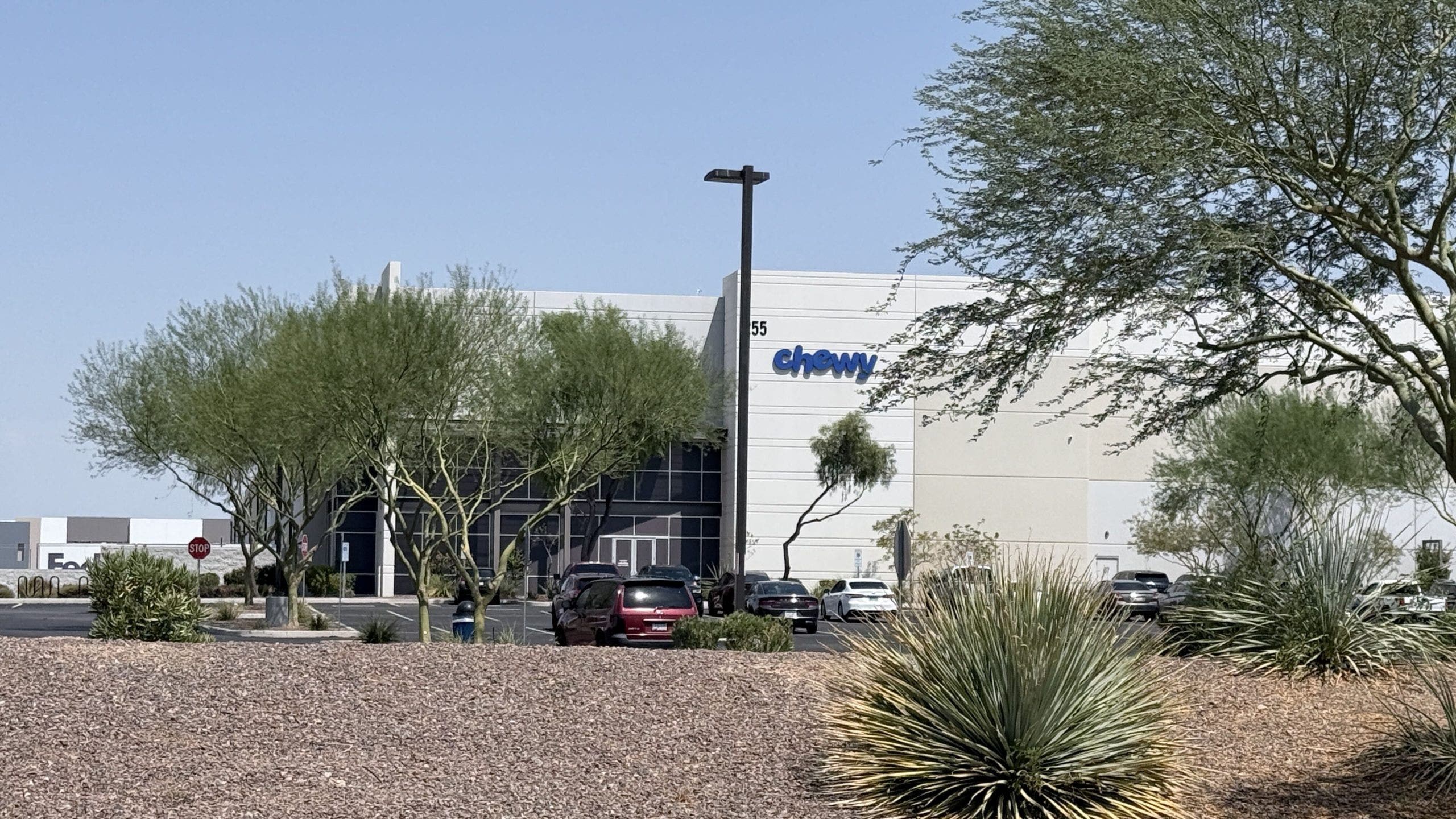 Driver found dead in semi-truck at Goodyear Chewy warehouse