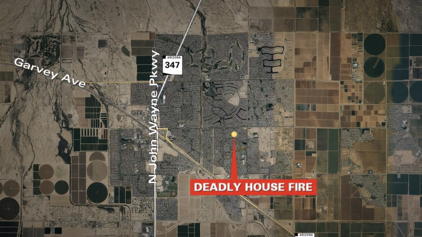 2 found dead in Maricopa house fire, officials investigating as arson