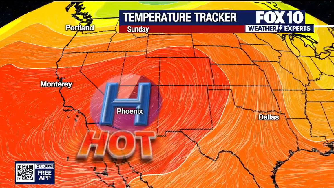 Arizona weather forecast: Record temperatures forecast through weekend