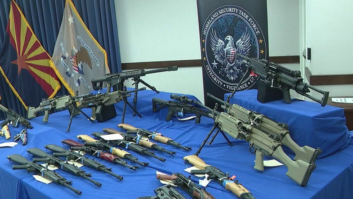 21 charged in cartel gun trafficking ring spanning Arizona, Mexico