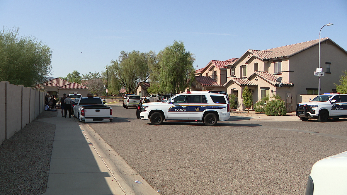 Multiple detained after man found shot at South Phoenix home