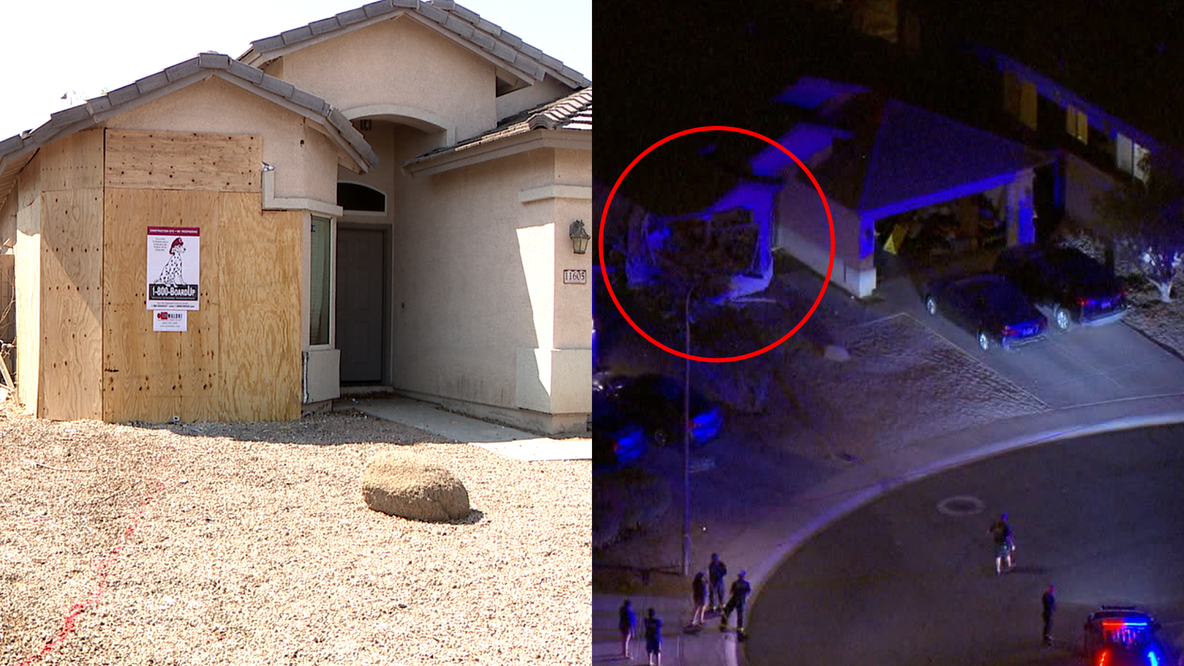 Car smashes into Avondale living room — shattering homeowner's ribcage — after driver is shot in street
