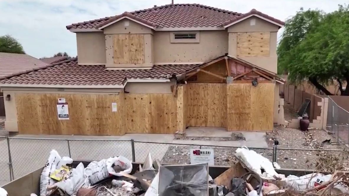 Who pays for property damage after a Glendale police standoff?