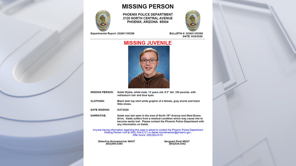 Arizona missing persons cases - 2026
