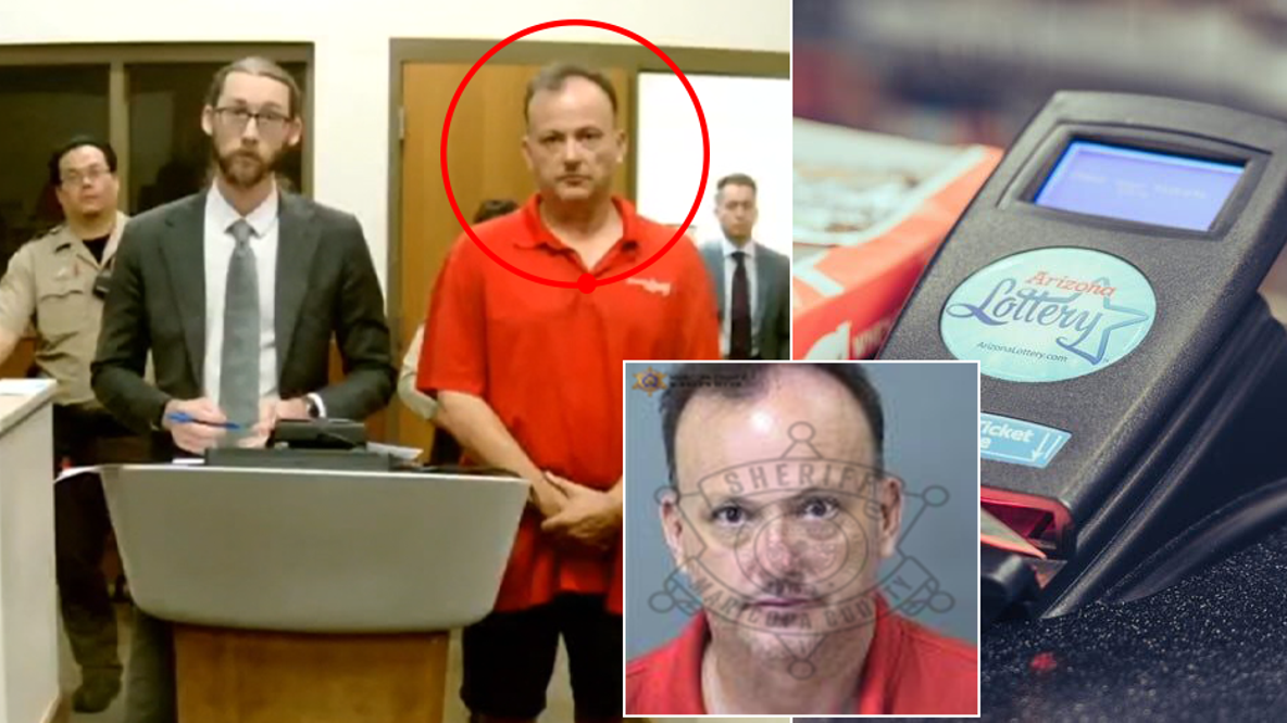 Arizona Lottery worker accused of groping clerk at Phoenix gas station