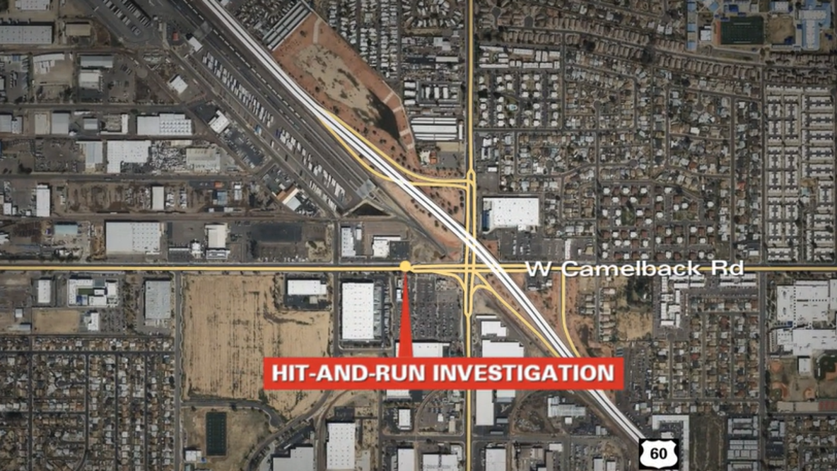 Hit-and-run search underway after SUV strikes pedestrian in Phoenix