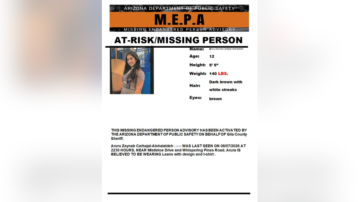 Arizona missing persons cases - 2026