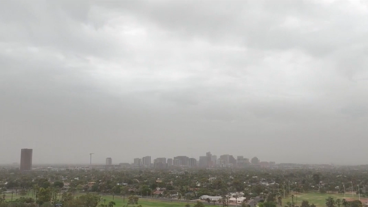 Phoenix dust storms prompt health warnings as Category 5 dust lingers