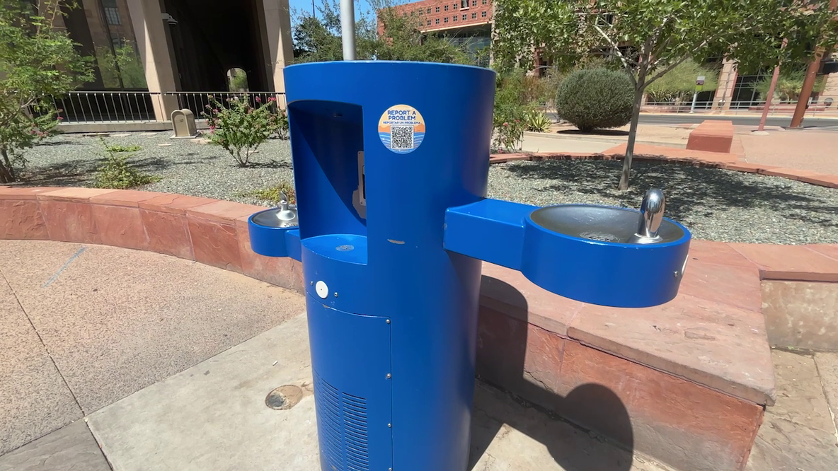 Phoenix cooling stations output warm water during extreme heat, tests show