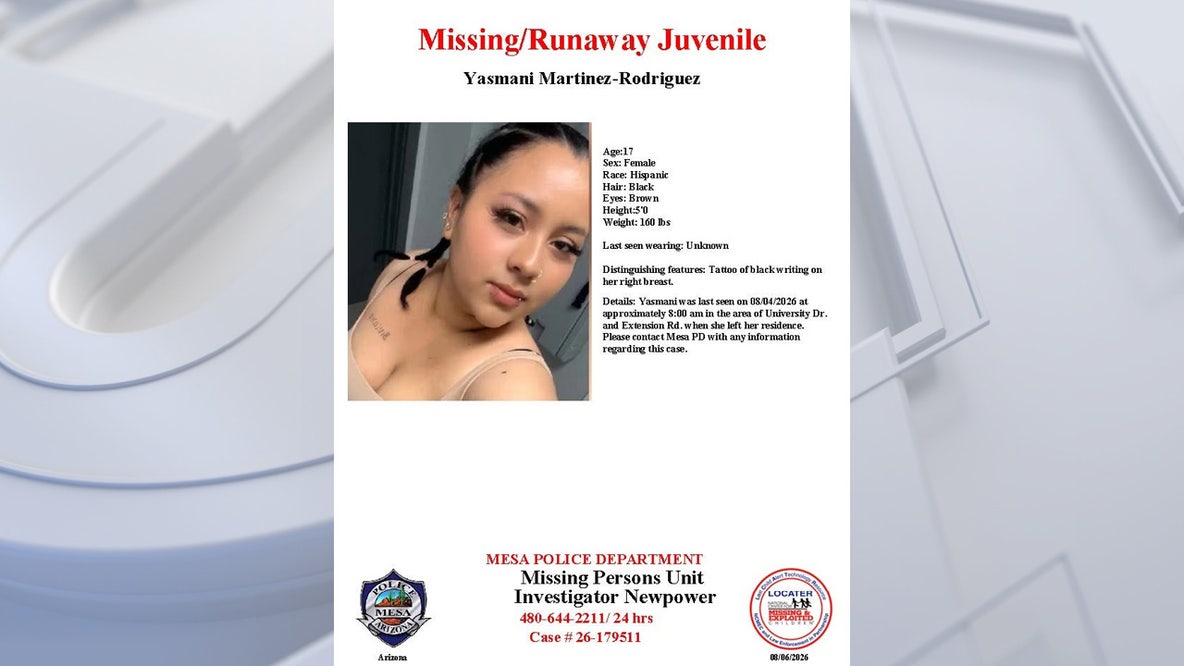 Arizona missing persons cases - 2026