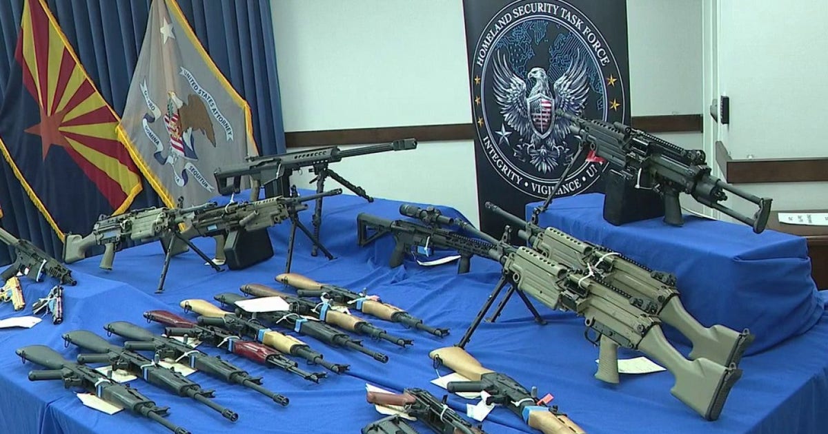 21 charged in cartel gun trafficking ring spanning Arizona, Mexico