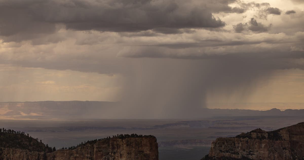 Dozens of people are being airlifted to safety after sudden flash flooding surged through the Grand Canyon.
