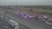 1 killed in I-10 crash involving several cars: DPS