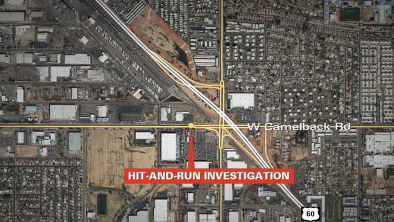 Hit-and-run search underway after SUV strikes pedestrian in Phoenix