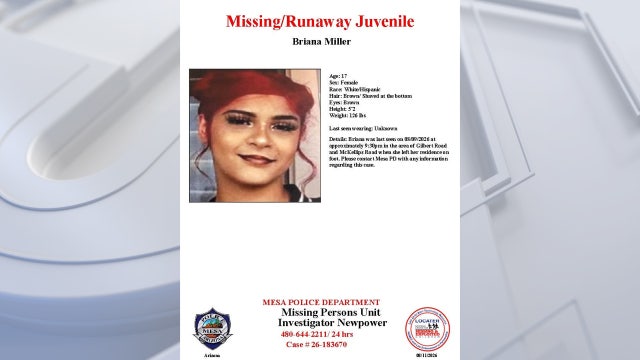 Arizona missing persons cases - 2026
