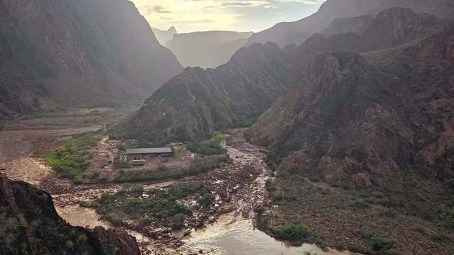 Grand Canyon flash flooding: More than 20 unaccounted for after Bright Angel Canyon flood
