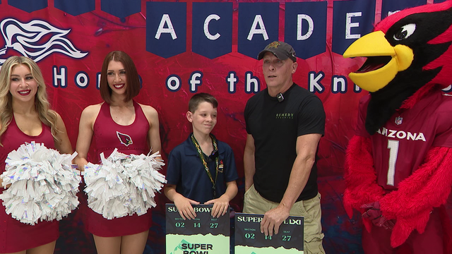 Arizona student surprised with Super Bowl LXI tickets, beating odds in national drawing
