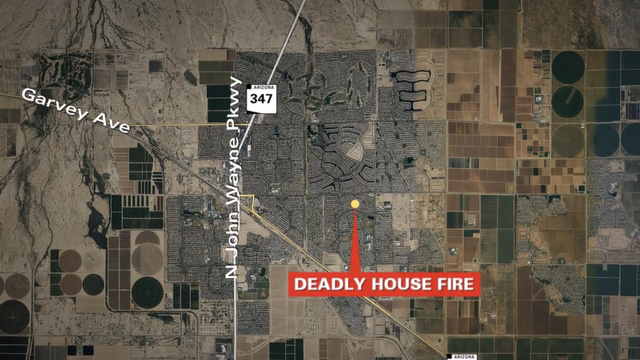 2 found dead in Maricopa house fire, officials investigating as arson