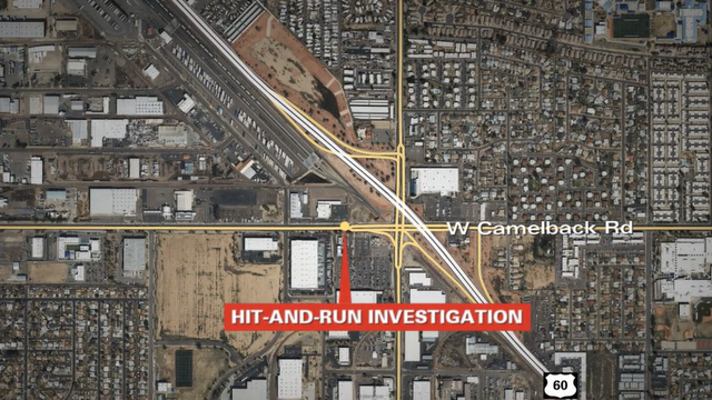 Hit-and-run search underway after SUV strikes pedestrian in Phoenix
