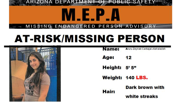 Arizona missing persons cases - 2026