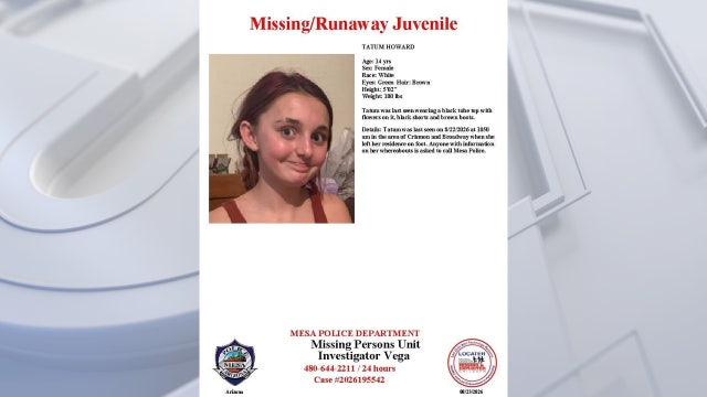 Arizona missing persons cases - 2026